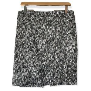 EXPRESS Black & White Pencil Skirt
